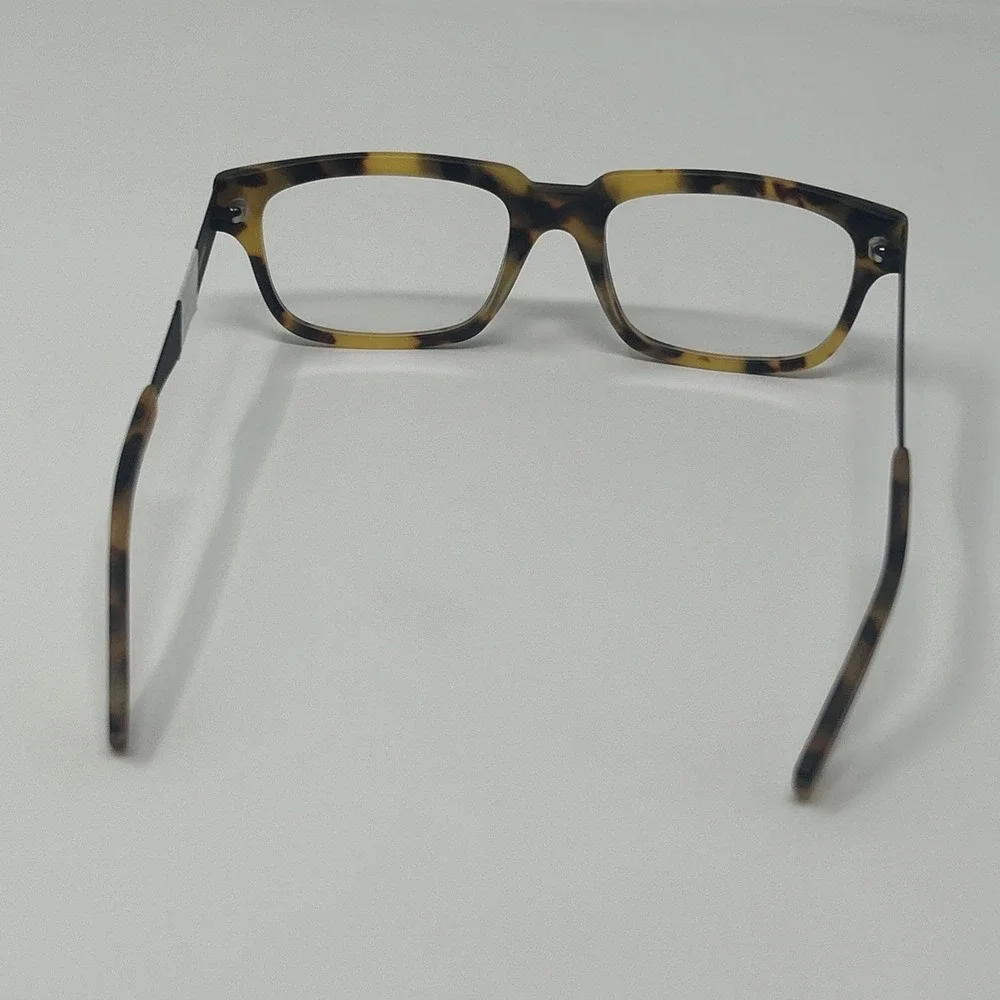 NWT Norman Childs CARSON Eyeglasses 51-18-140 MTBT Unisex Adults Tortoise Frames
